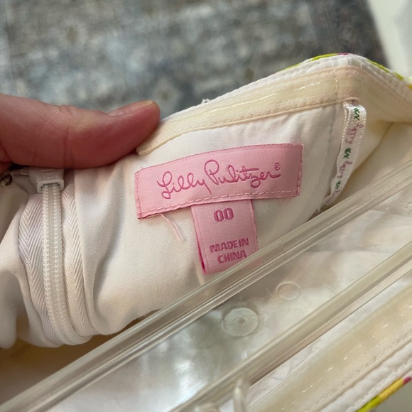 Lilly Pulitzer Strapless Fit and Flare Dress - Picture 3 of 4